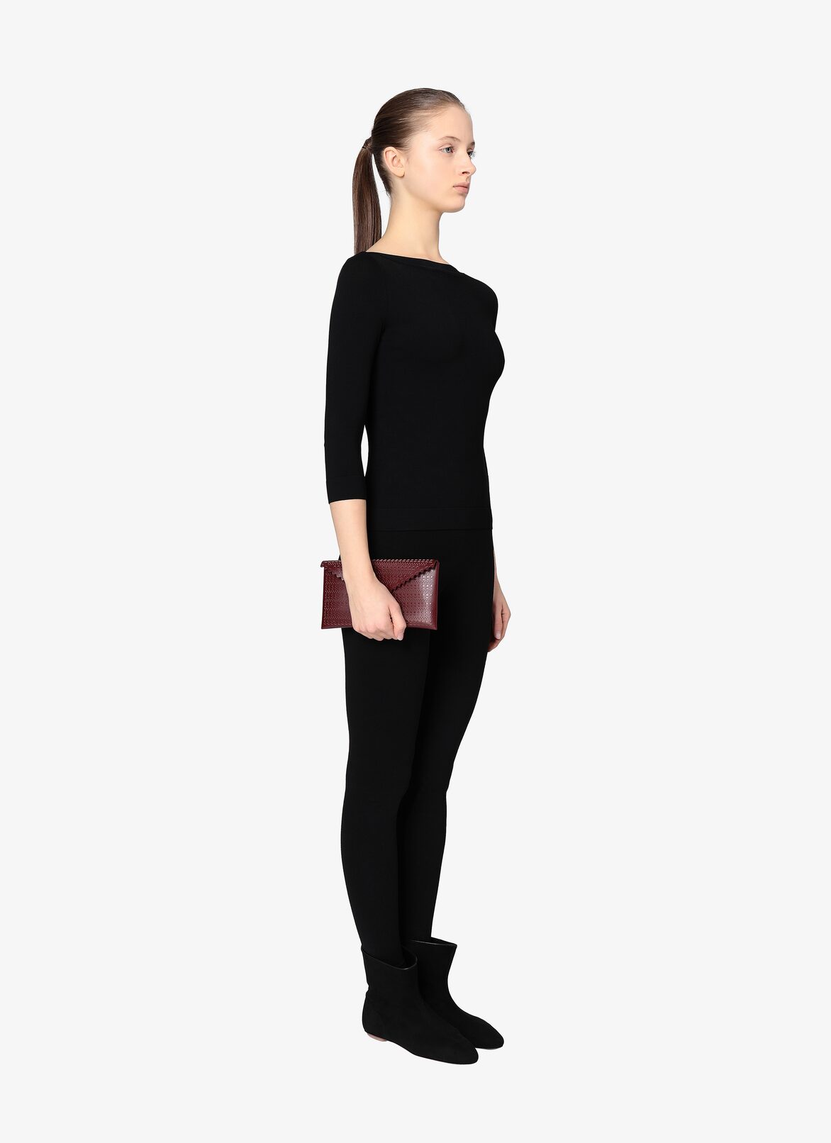 Louise 24 Clutch ALAÏA PURPLE LOUISE 24 CLUTCH